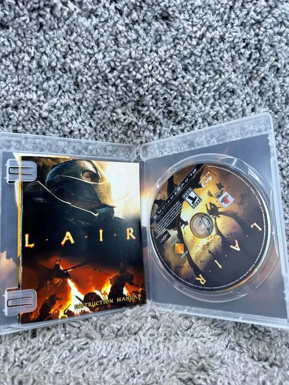 Lair (Sony PlayStation 3, 2007) CIB Complete in Box